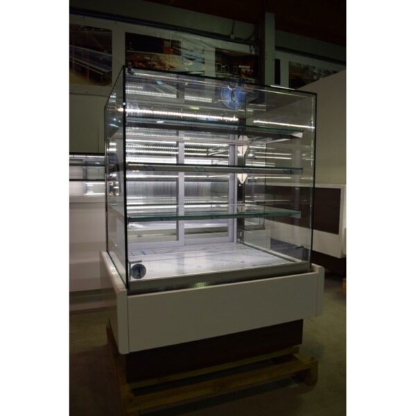 The Vertika Basic confectionery display unit ideal for cake pastry. Bestronic Refrigeration 12 Commercial Refrigeration Shop