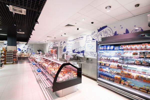 Proxima Meat and Fish Counter Bestronic UK Shop 3 scaled Commercial Refrigeration Shop