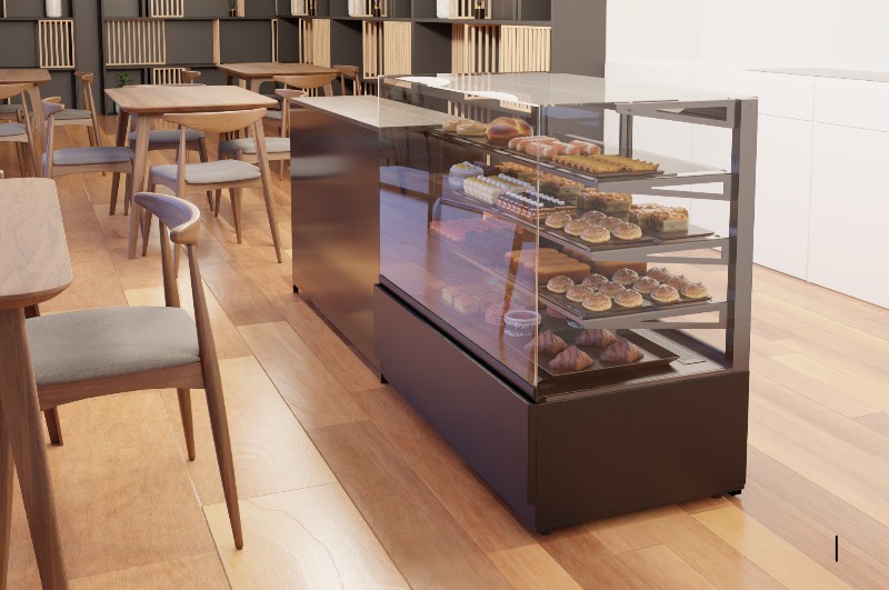 Stella Pastry Display Cabinet | Bestronic Refrigeration Ltd Stella Pastry Display Cabinet - Image 4