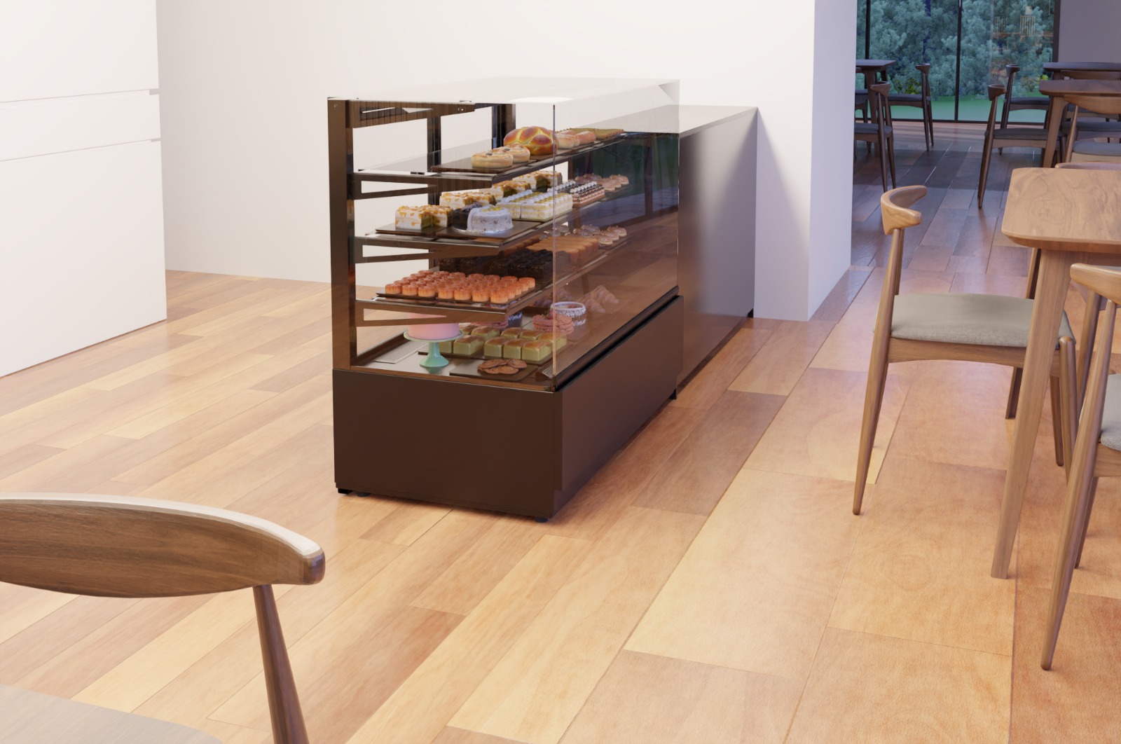 Stella Pastry Display Cabinet | Bestronic Refrigeration Ltd Stella Pastry Display Cabinet - Image 3